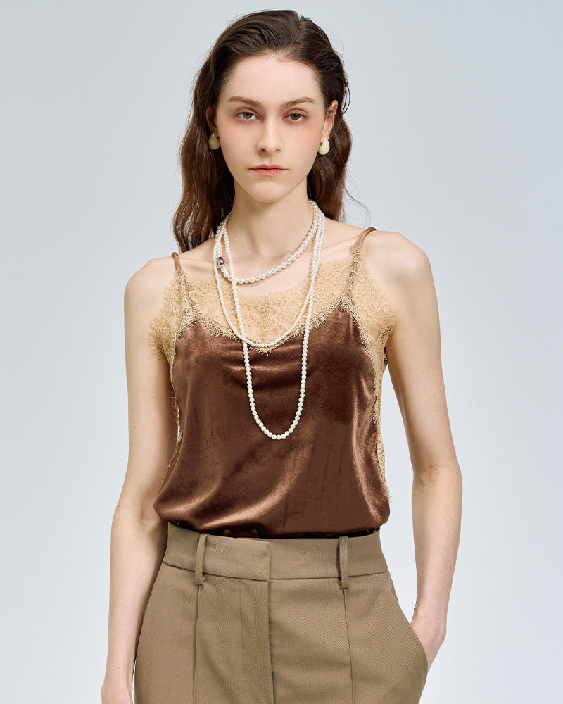 LeNIC & McCOY ベルベット レーススリーブレストップス LN10TO100 商品写真 2